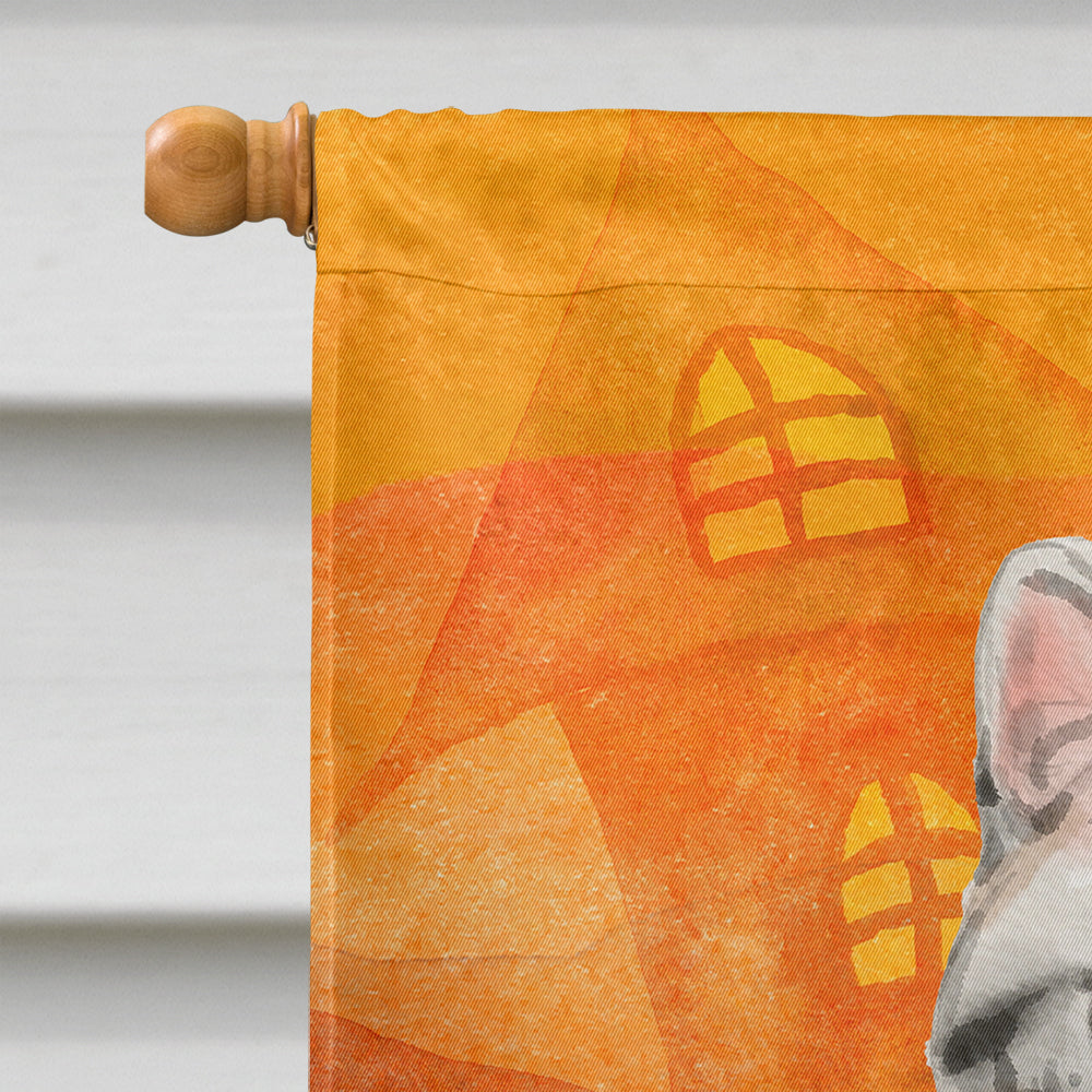 American Shorthair Halloween Flag Canvas House Size CK3179CHF  the-store.com.