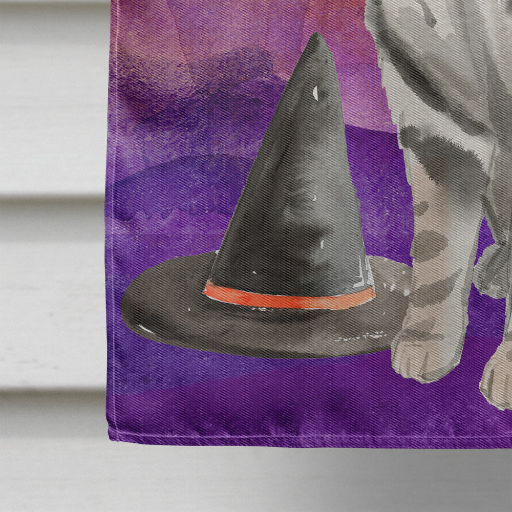 American Shorthair Halloween Flag Canvas House Size CK3179CHF  the-store.com.