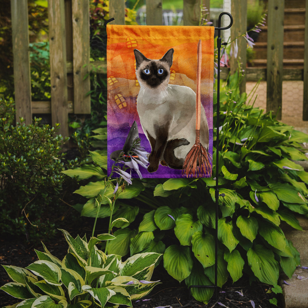 Siamese Halloween Flag Garden Size CK3189GF  the-store.com.