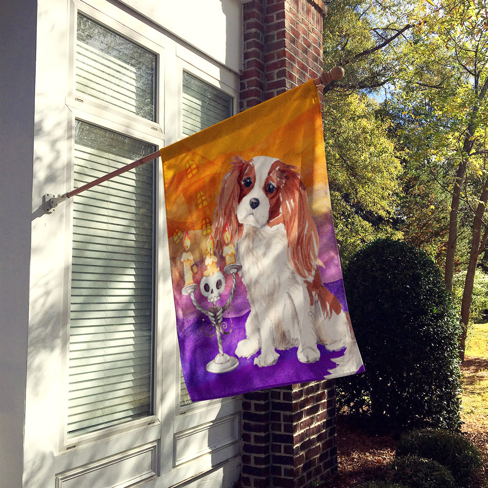 Hallween Blenheim Cavalier Spaniel Flag Canvas House Size CK3192CHF  the-store.com.