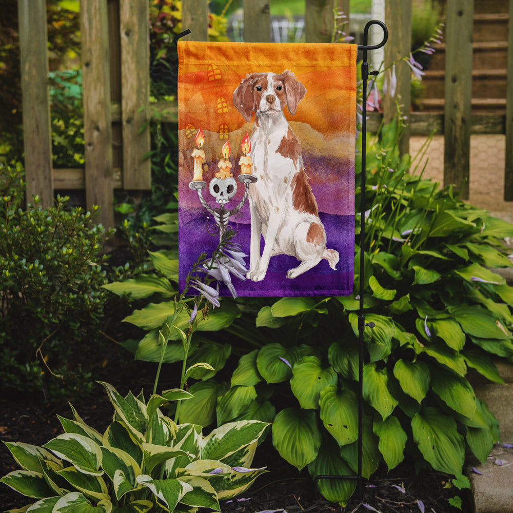 Hallween Brittany Spaniel Flag Garden Size CK3198GF  the-store.com.