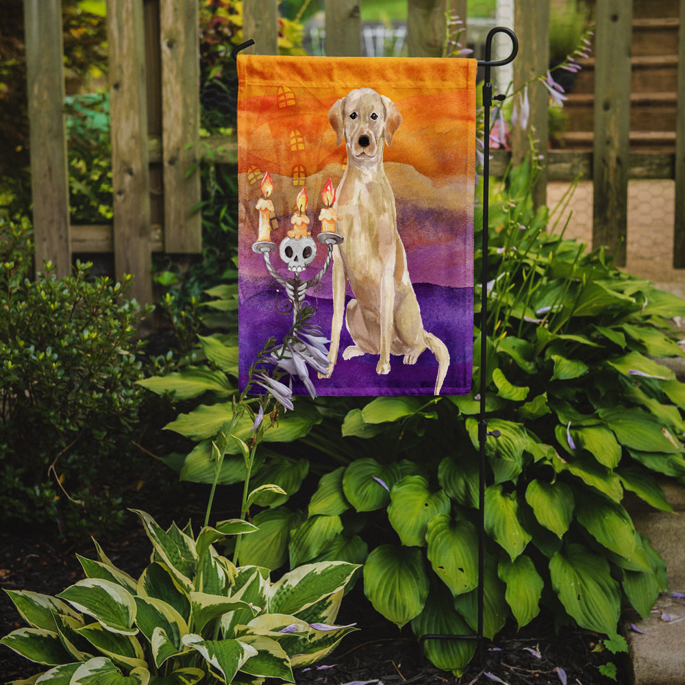 Hallween Yellow Labrador Retriever Flag Garden Size CK3200GF  the-store.com.