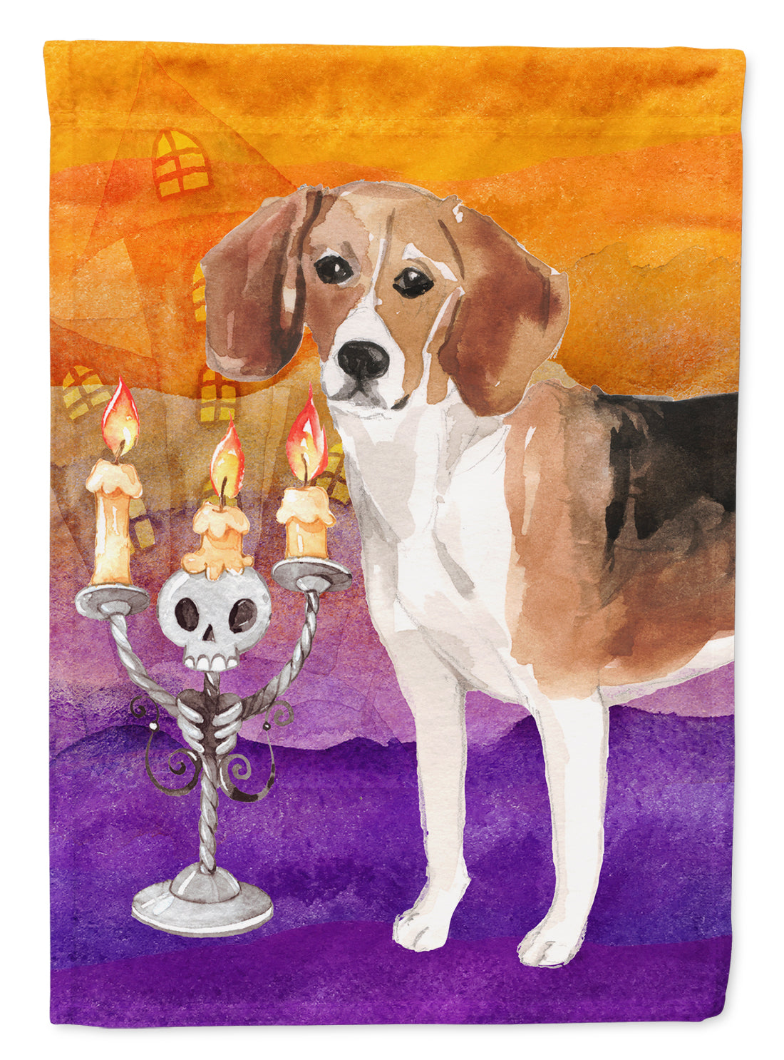 Hallween Beagle Flag Garden Size CK3203GF  the-store.com.