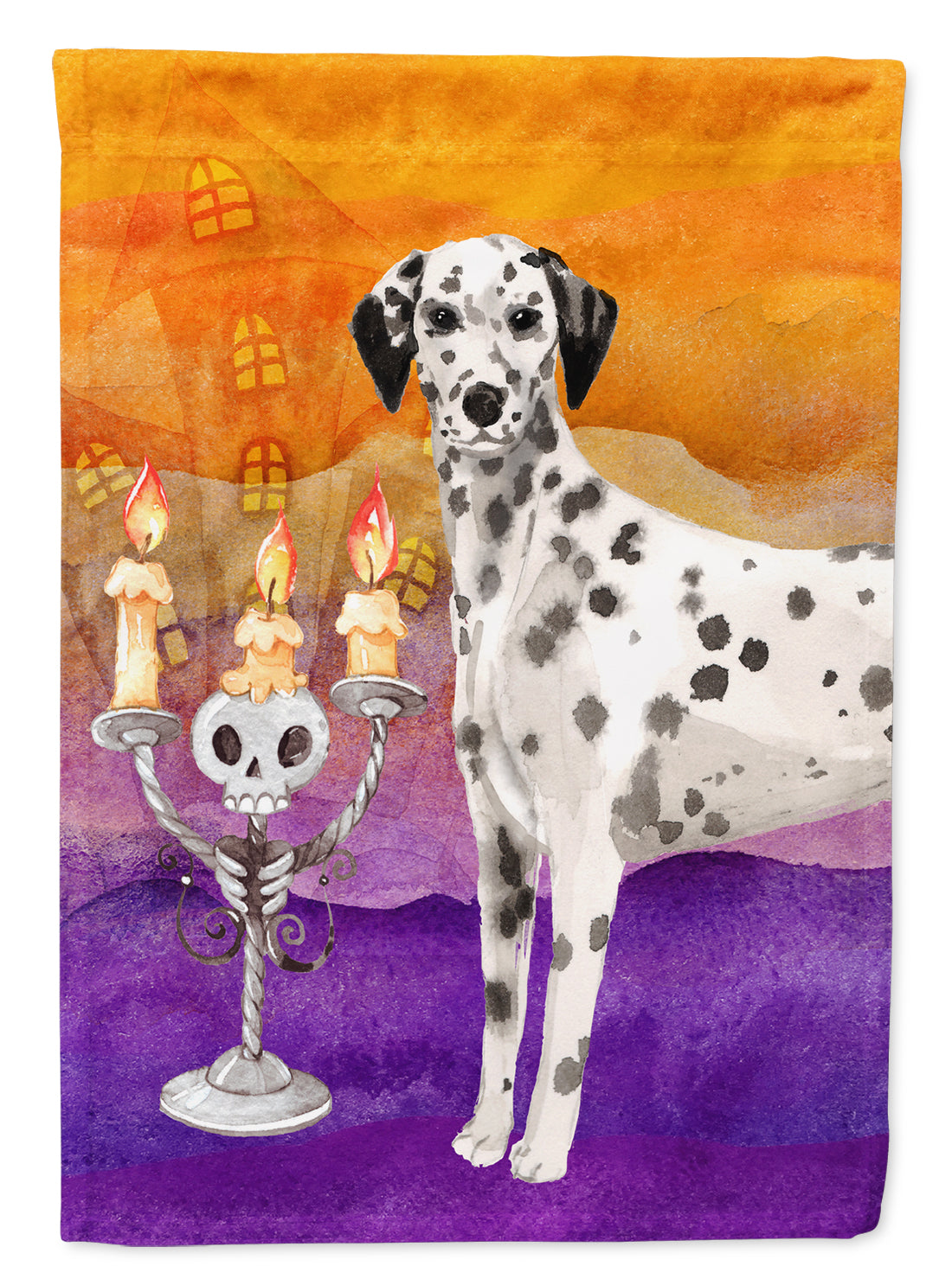 Hallween Dalmatian Flag Garden Size CK3214GF  the-store.com.