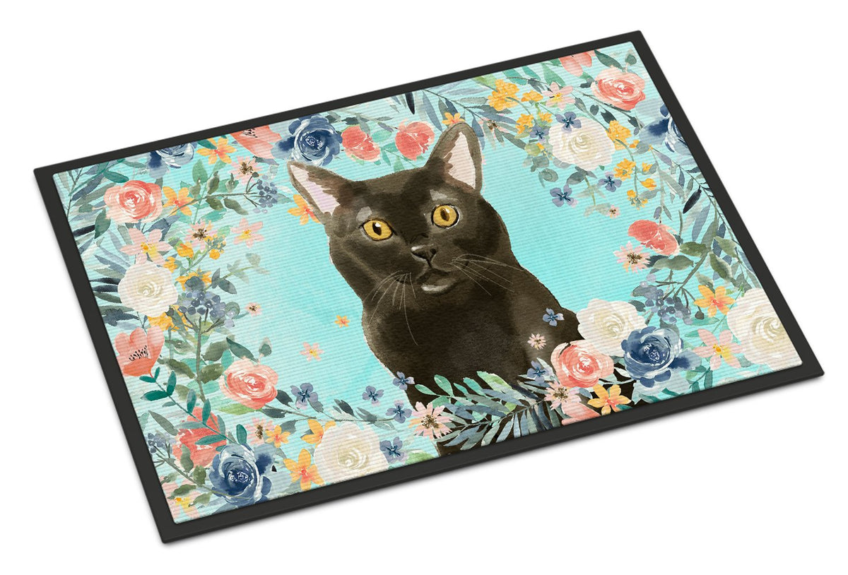 Bombay Spring Flowers Indoor or Outdoor Mat 24x36 CK3391JMAT by Caroline&#39;s Treasures