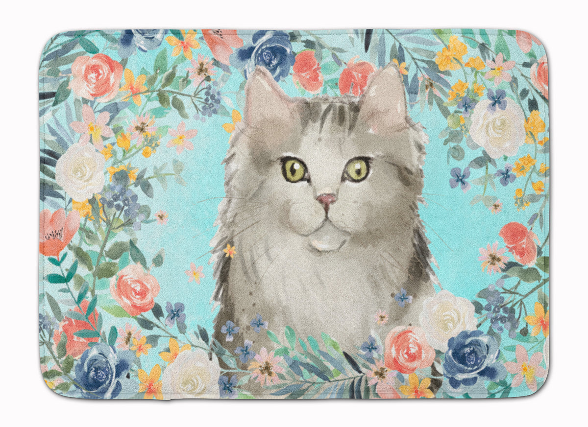 Ragamuffin Spring Flowers Machine Washable Memory Foam Mat CK3395RUG - the-store.com