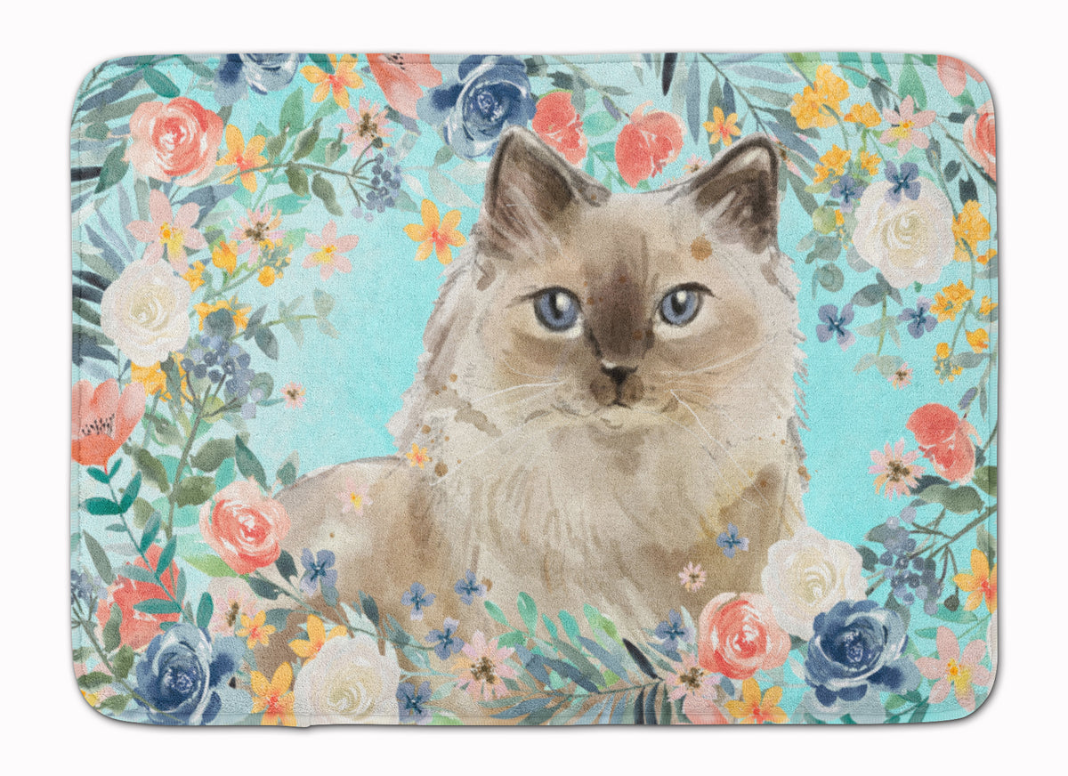 Ragdoll Spring Flowers Machine Washable Memory Foam Mat CK3396RUG - the-store.com