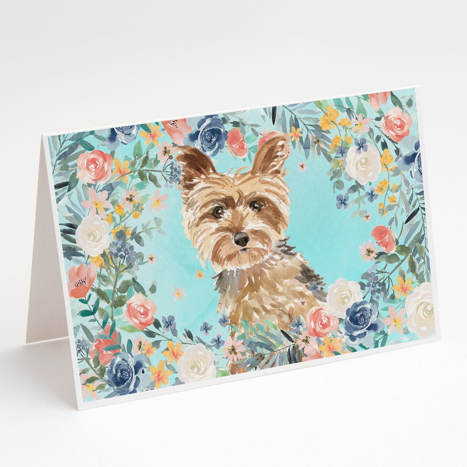 Buy this Yorkie Greeting Cards and Envelopes Pack of 8