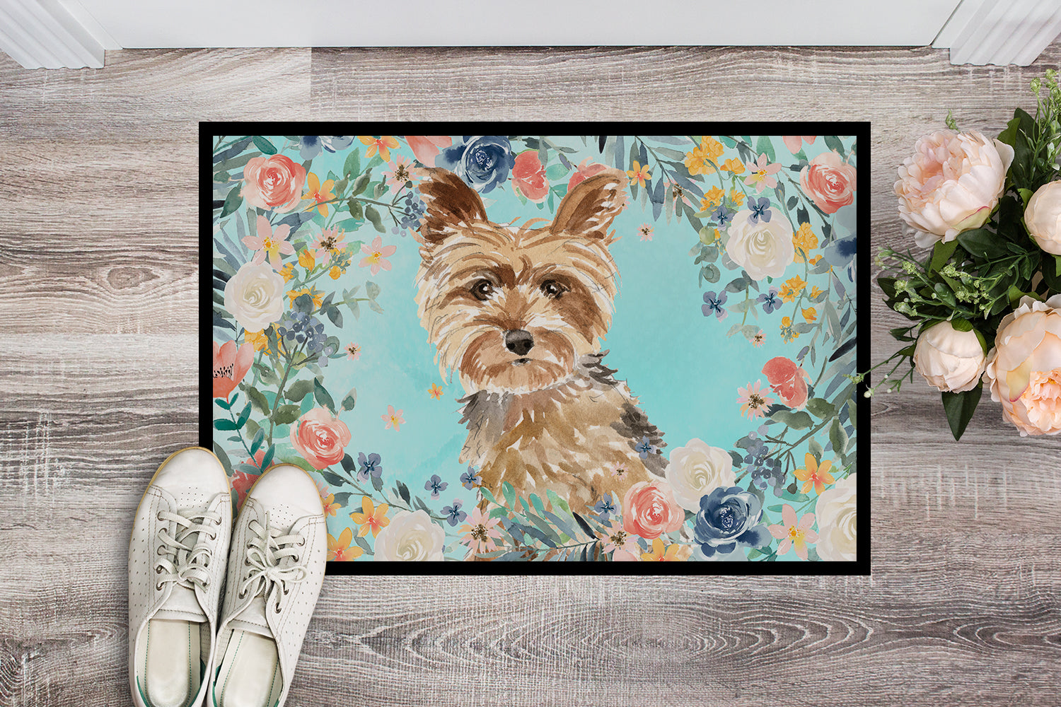 Yorkie Indoor or Outdoor Mat 18x27 CK3401MAT - the-store.com