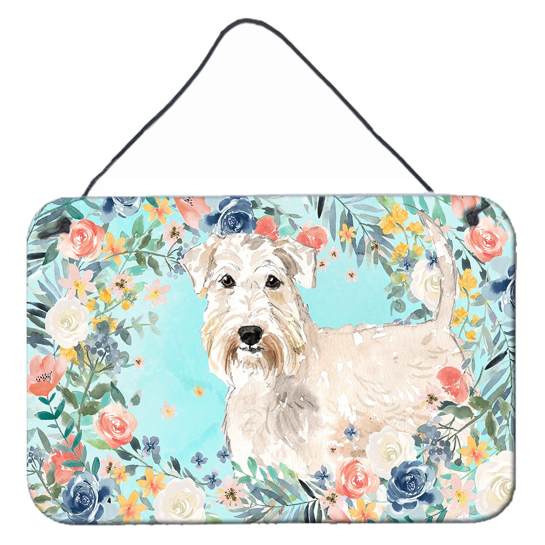 Wheaten Terrier Wall or Door Hanging Prints CK3404DS812 by Caroline's Treasures