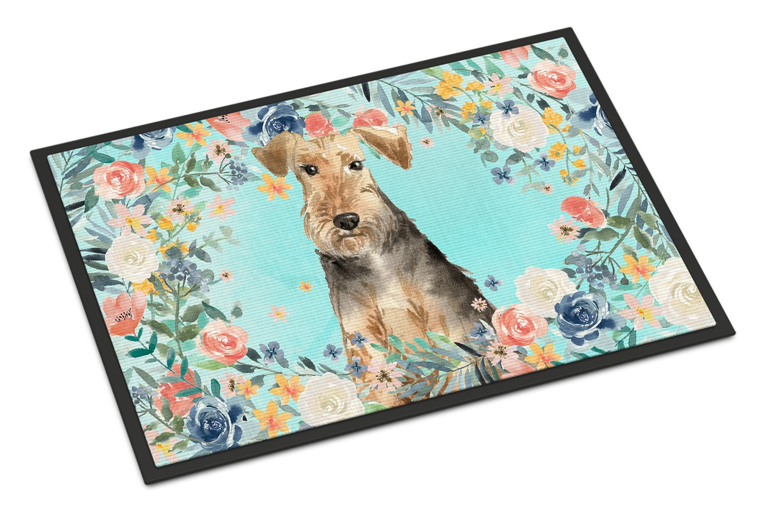 Airedale Terrier Indoor or Outdoor Mat 24x36 CK3405JMAT by Caroline's Treasures