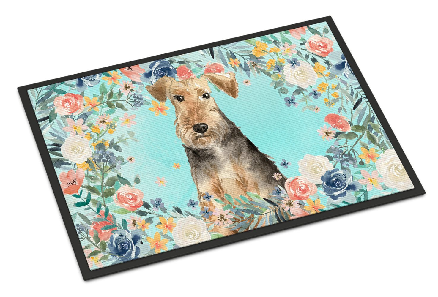 Airedale Terrier Indoor or Outdoor Mat 18x27 CK3405MAT - the-store.com