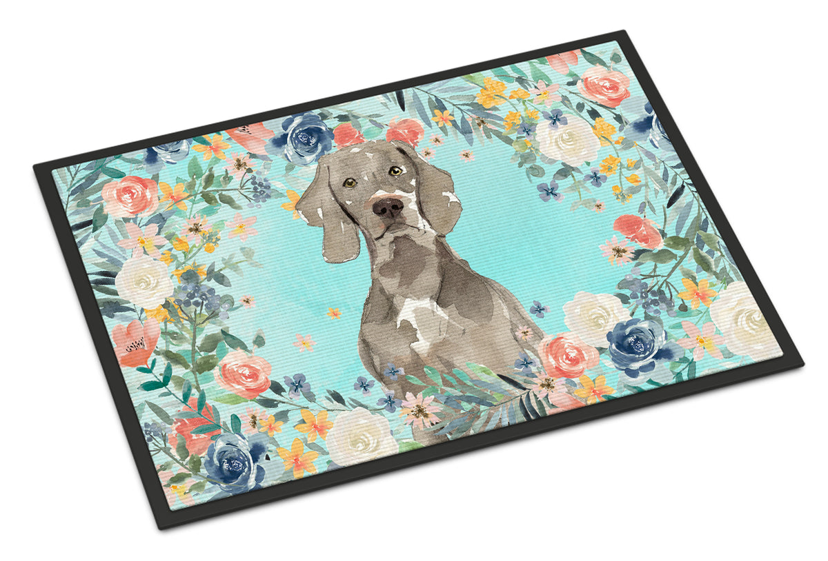 Weimaraner Indoor or Outdoor Mat 18x27 CK3406MAT - the-store.com