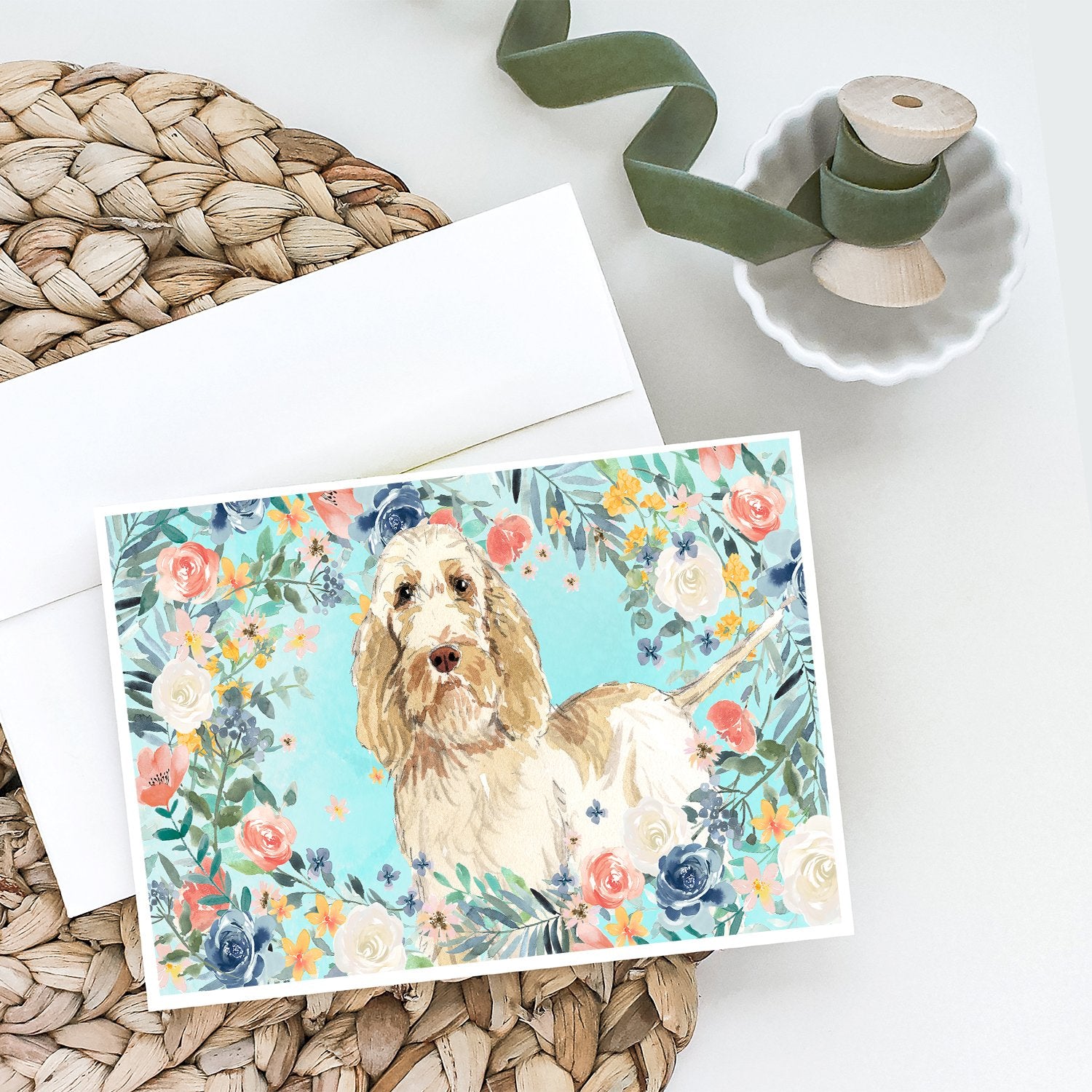 Buy this Spinone Italiano Greeting Cards and Envelopes Pack of 8