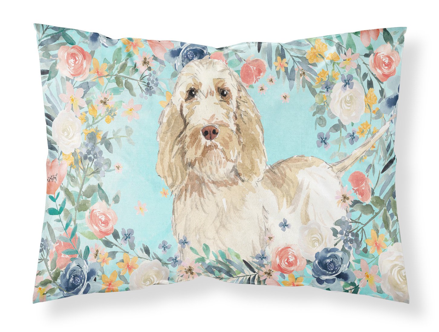 Spinone Italiano Fabric Standard Pillowcase CK3407PILLOWCASE by Caroline's Treasures