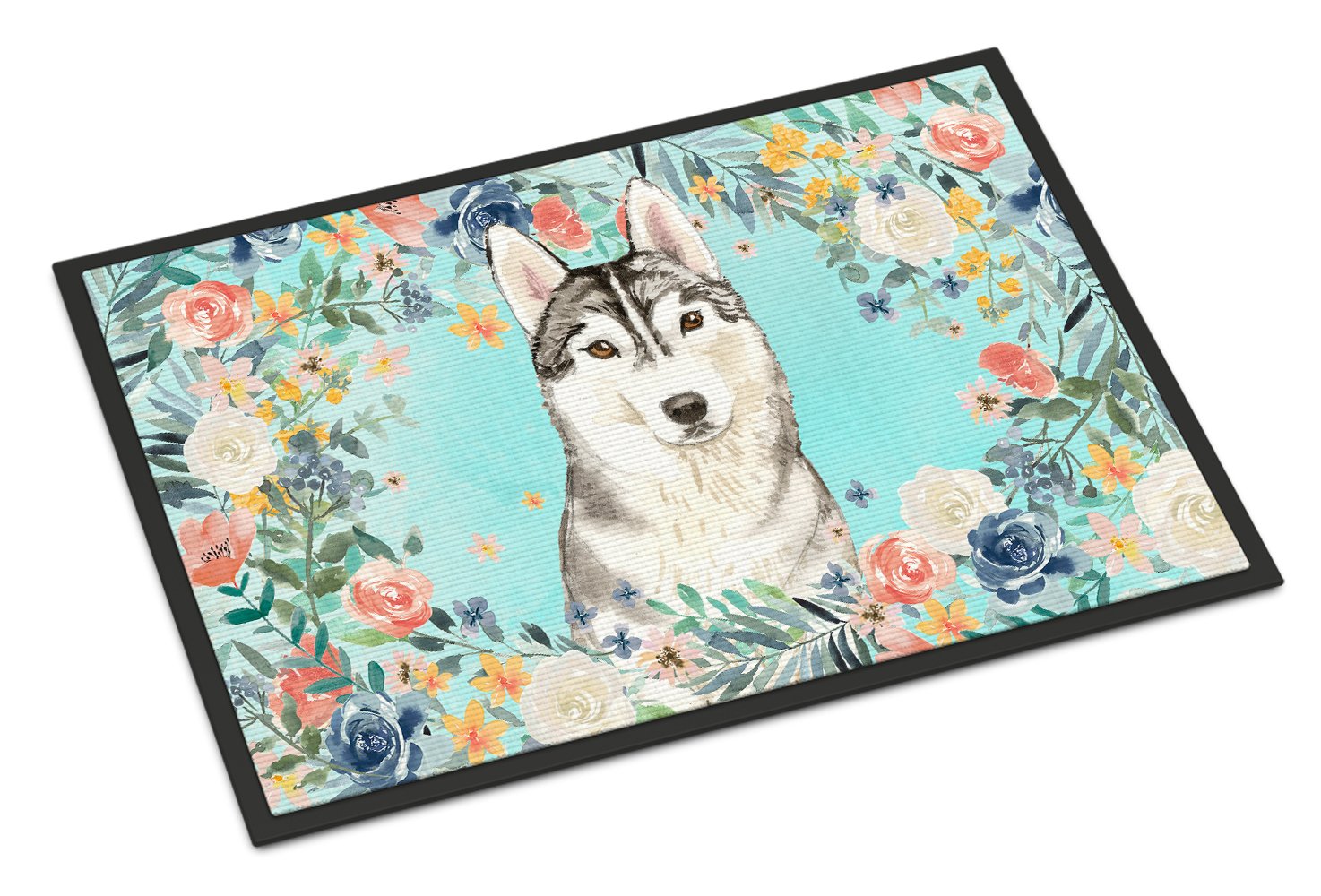 Siberian Husky Indoor or Outdoor Mat 24x36 CK3408JMAT by Caroline's Treasures