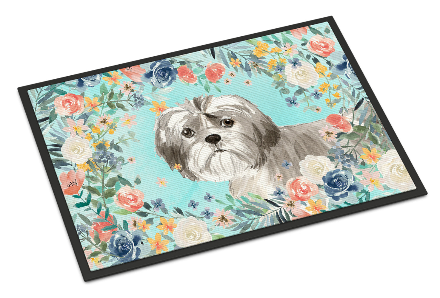 Shih Tzu Puppy Indoor or Outdoor Mat 18x27 CK3409MAT - the-store.com