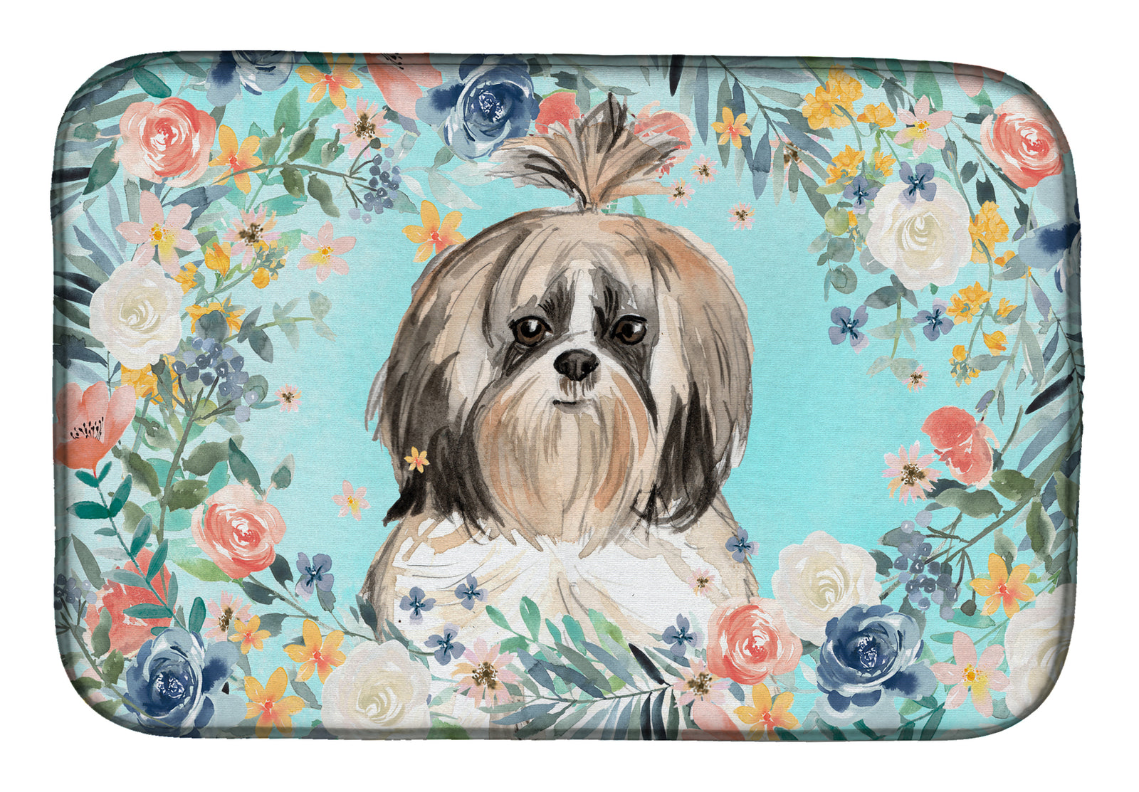 Shih Tzu Dish Drying Mat CK3410DDM  the-store.com.