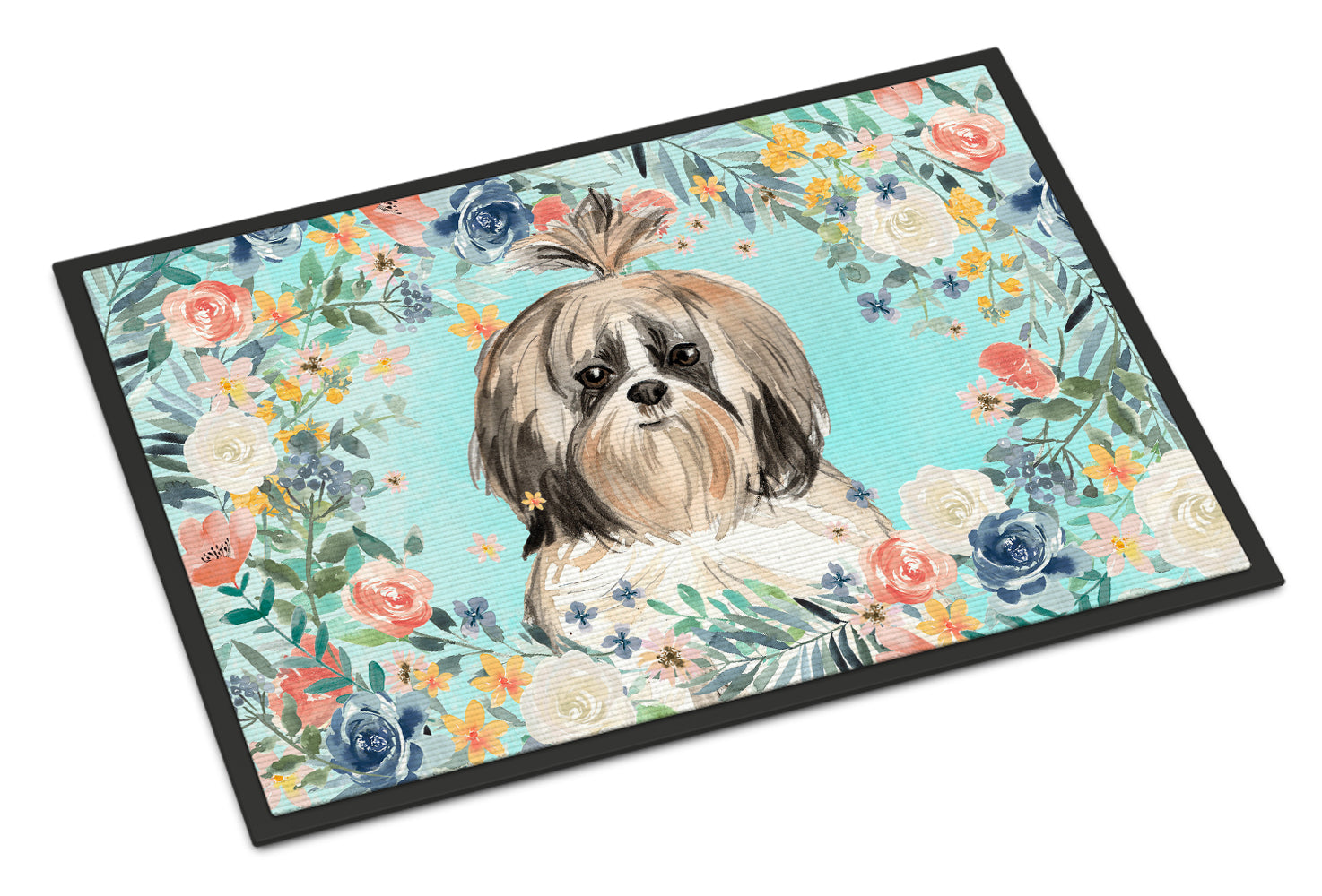 Shih Tzu Indoor or Outdoor Mat 18x27 CK3410MAT - the-store.com