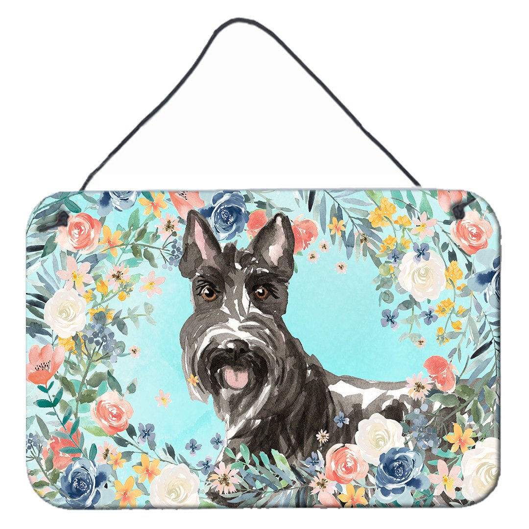 Scottish Terrier Wall or Door Hanging Prints CK3412DS812 by Caroline&#39;s Treasures