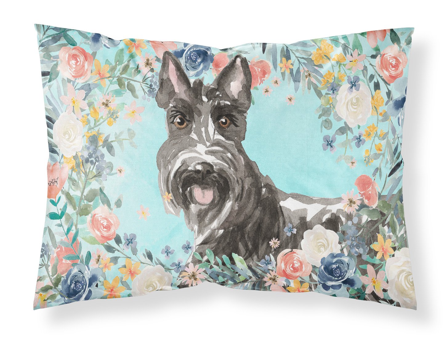 Scottish Terrier Fabric Standard Pillowcase CK3412PILLOWCASE by Caroline's Treasures