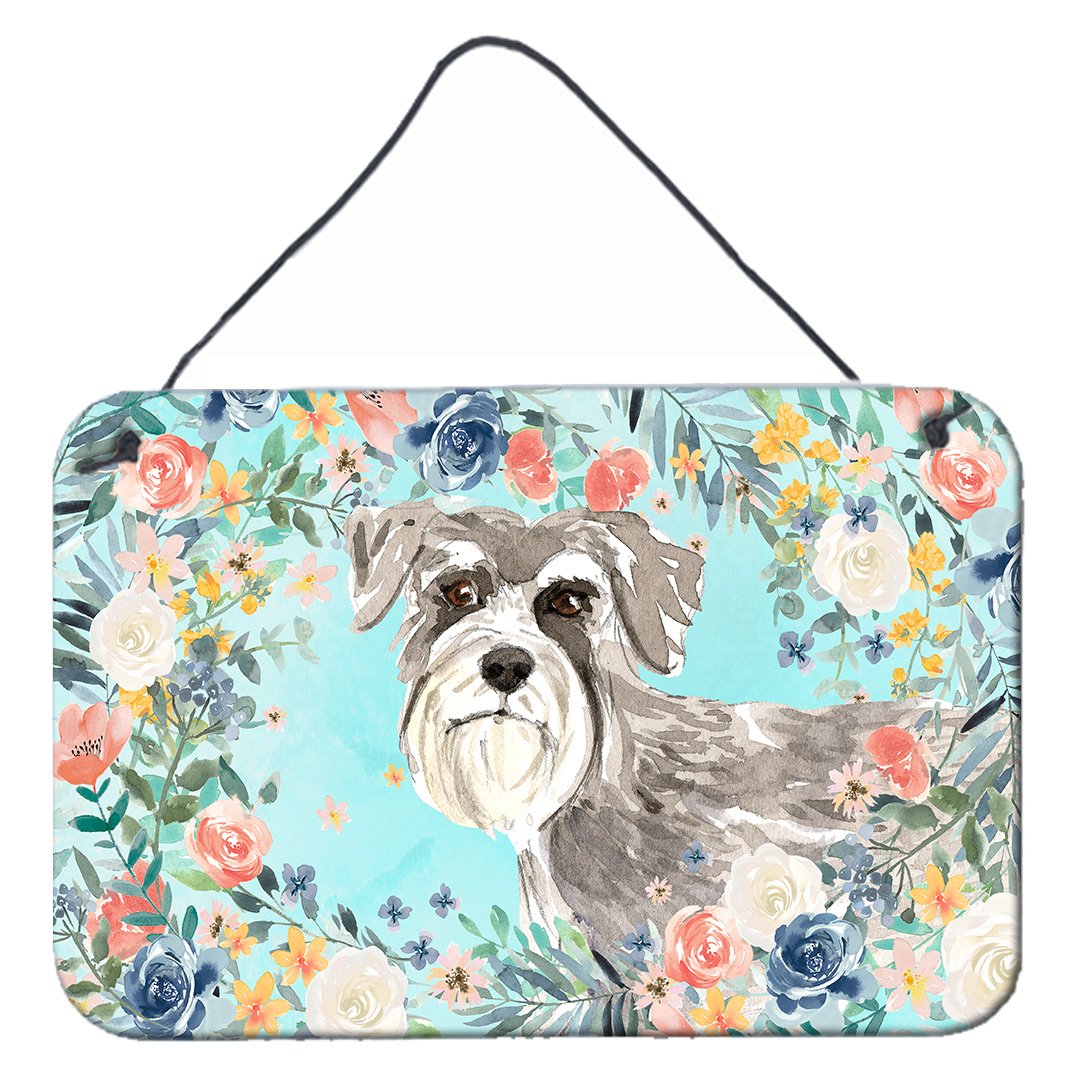 Schnauzer #1 Wall or Door Hanging Prints CK3413DS812 by Caroline's Treasures