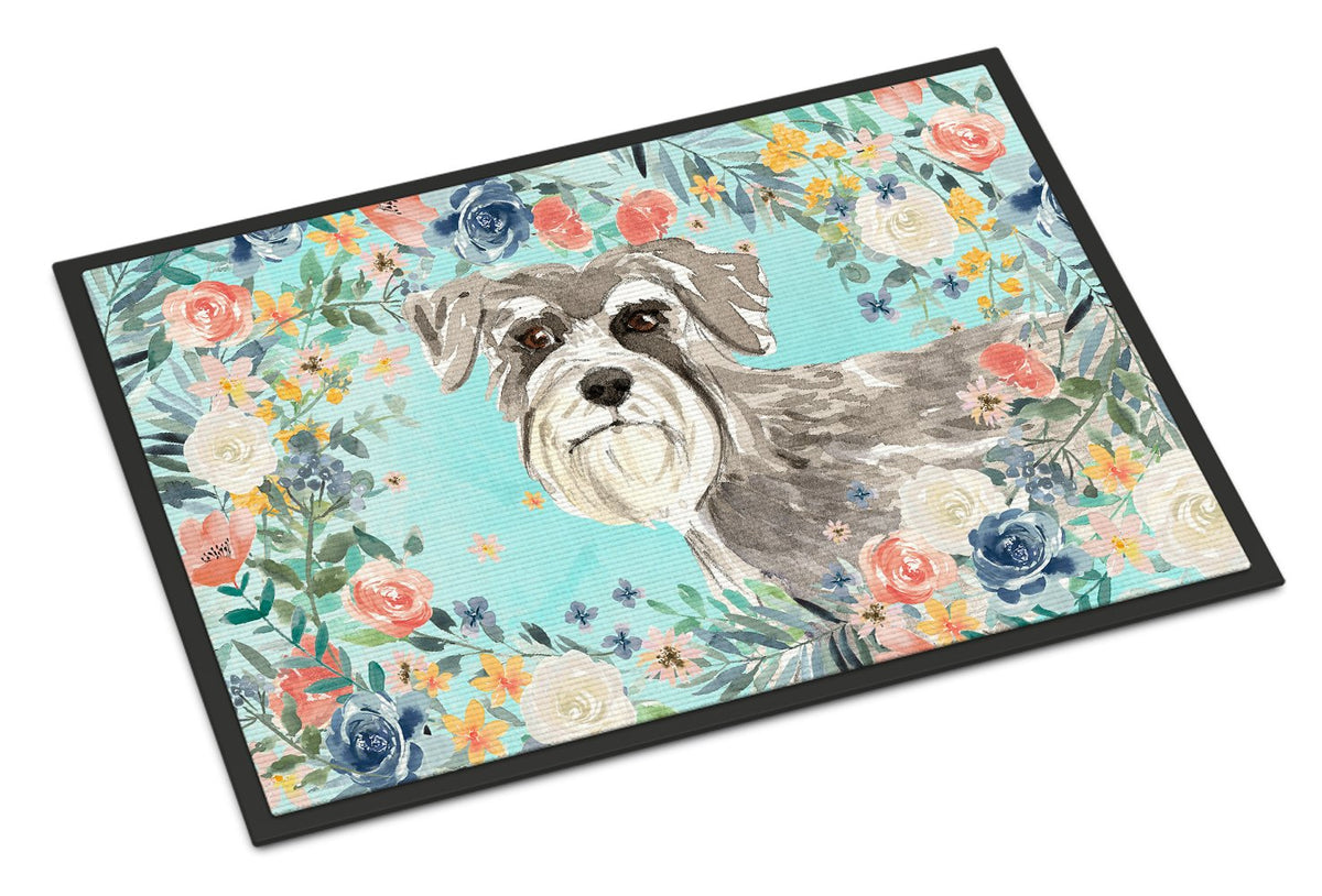 Schnauzer #1 Indoor or Outdoor Mat 24x36 CK3413JMAT by Caroline&#39;s Treasures