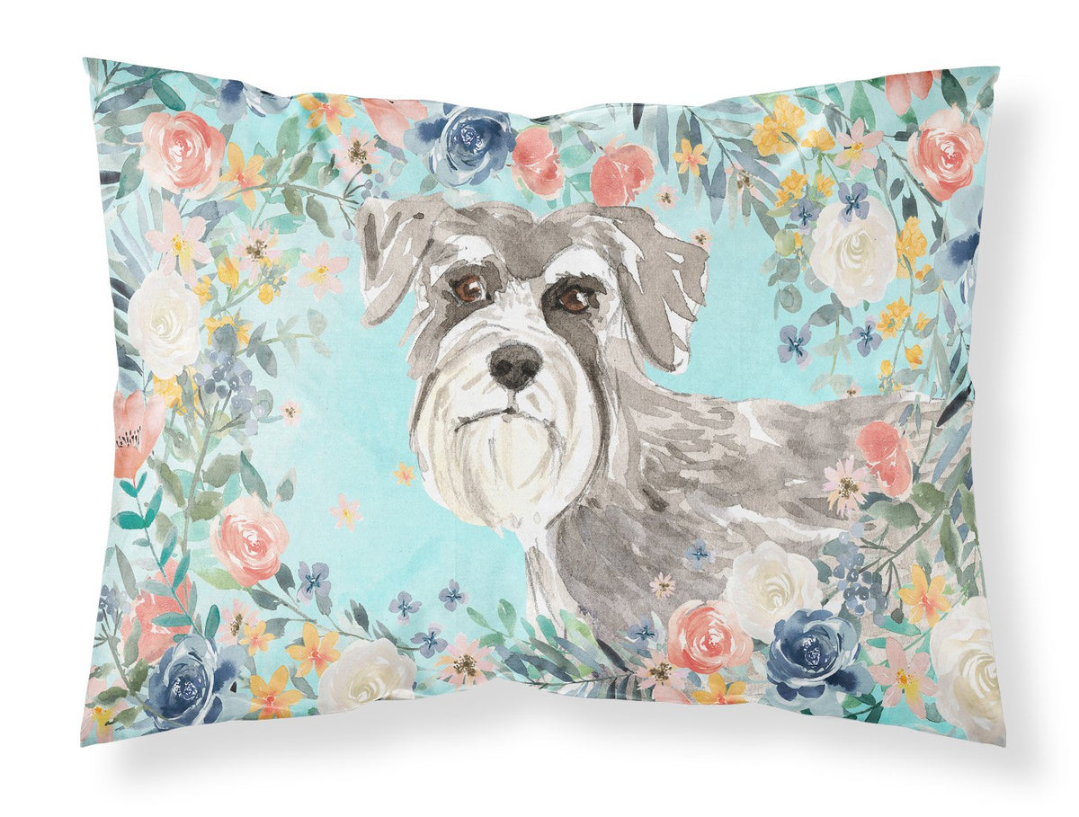 Schnauzer #1 Fabric Standard Pillowcase CK3413PILLOWCASE by Caroline&#39;s Treasures