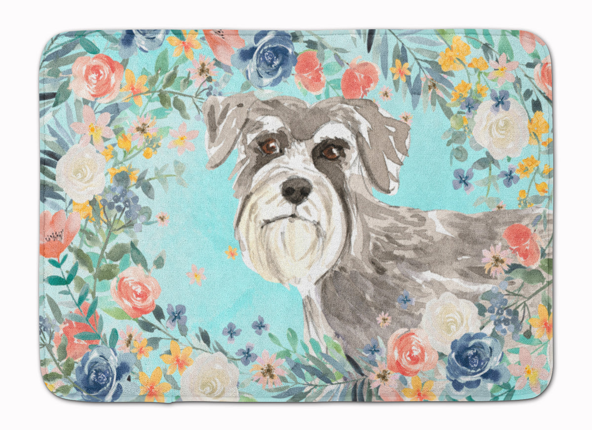 Schnauzer #1 Machine Washable Memory Foam Mat CK3413RUG - the-store.com