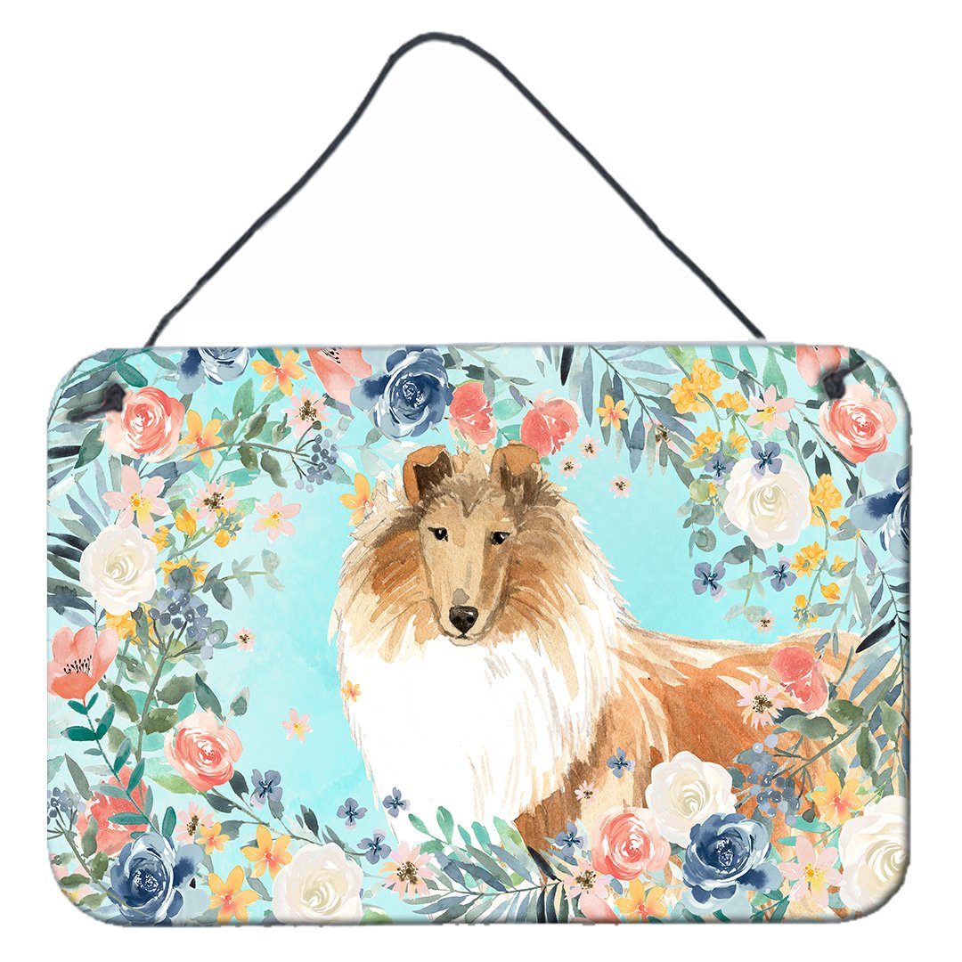 Collie Wall or Door Hanging Prints CK3414DS812 by Caroline&#39;s Treasures