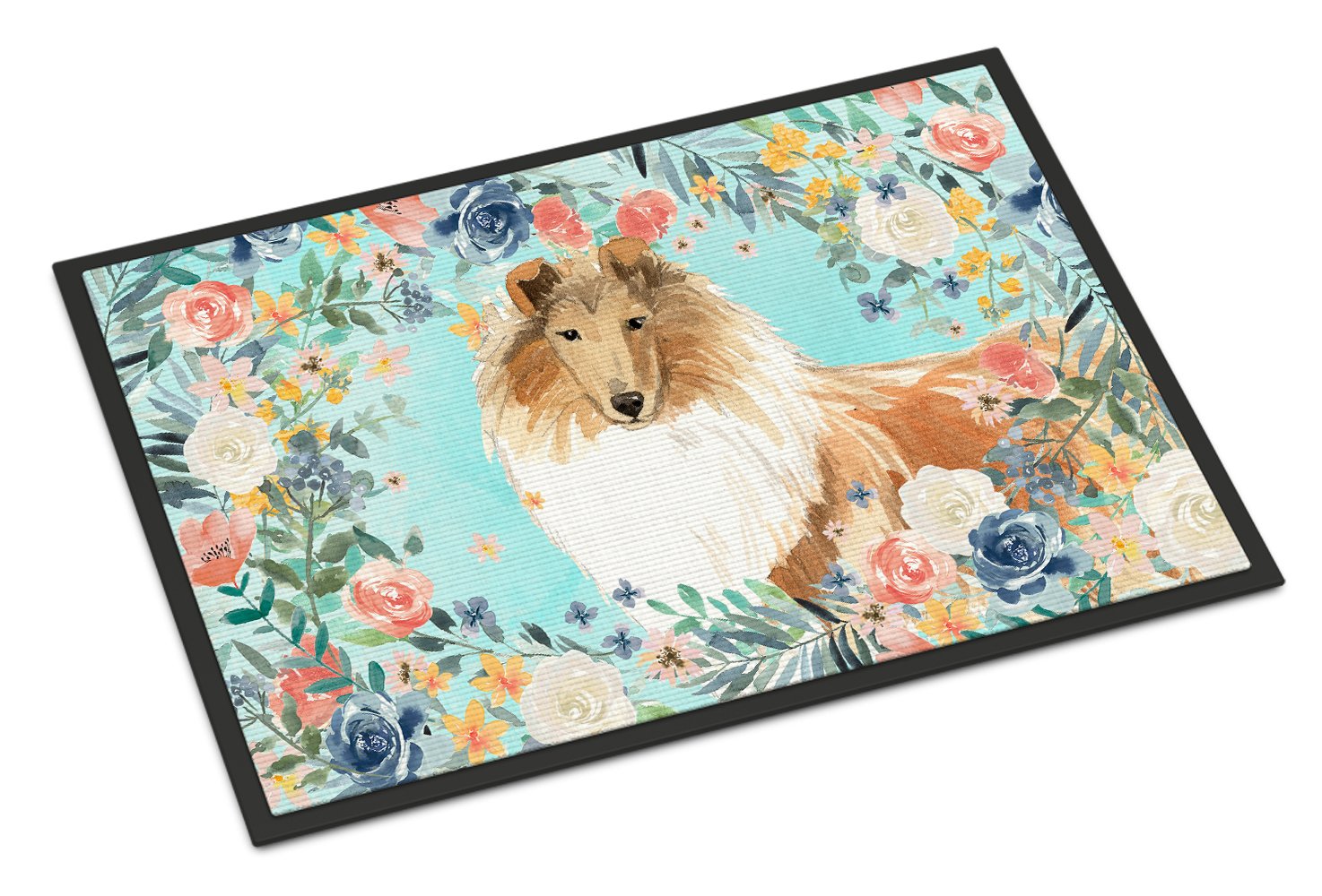 Collie Indoor or Outdoor Mat 24x36 CK3414JMAT by Caroline's Treasures