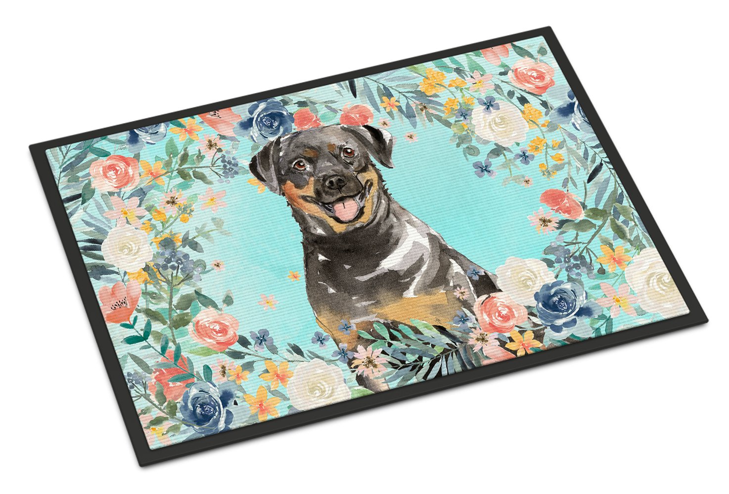 Rottweiler Indoor or Outdoor Mat 24x36 CK3415JMAT by Caroline's Treasures