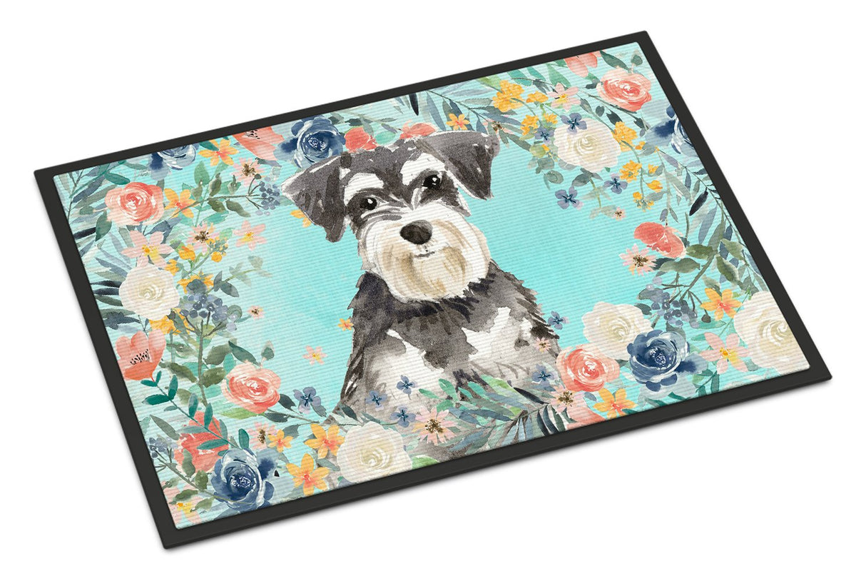 Schnauzer #2 Indoor or Outdoor Mat 24x36 CK3417JMAT by Caroline&#39;s Treasures