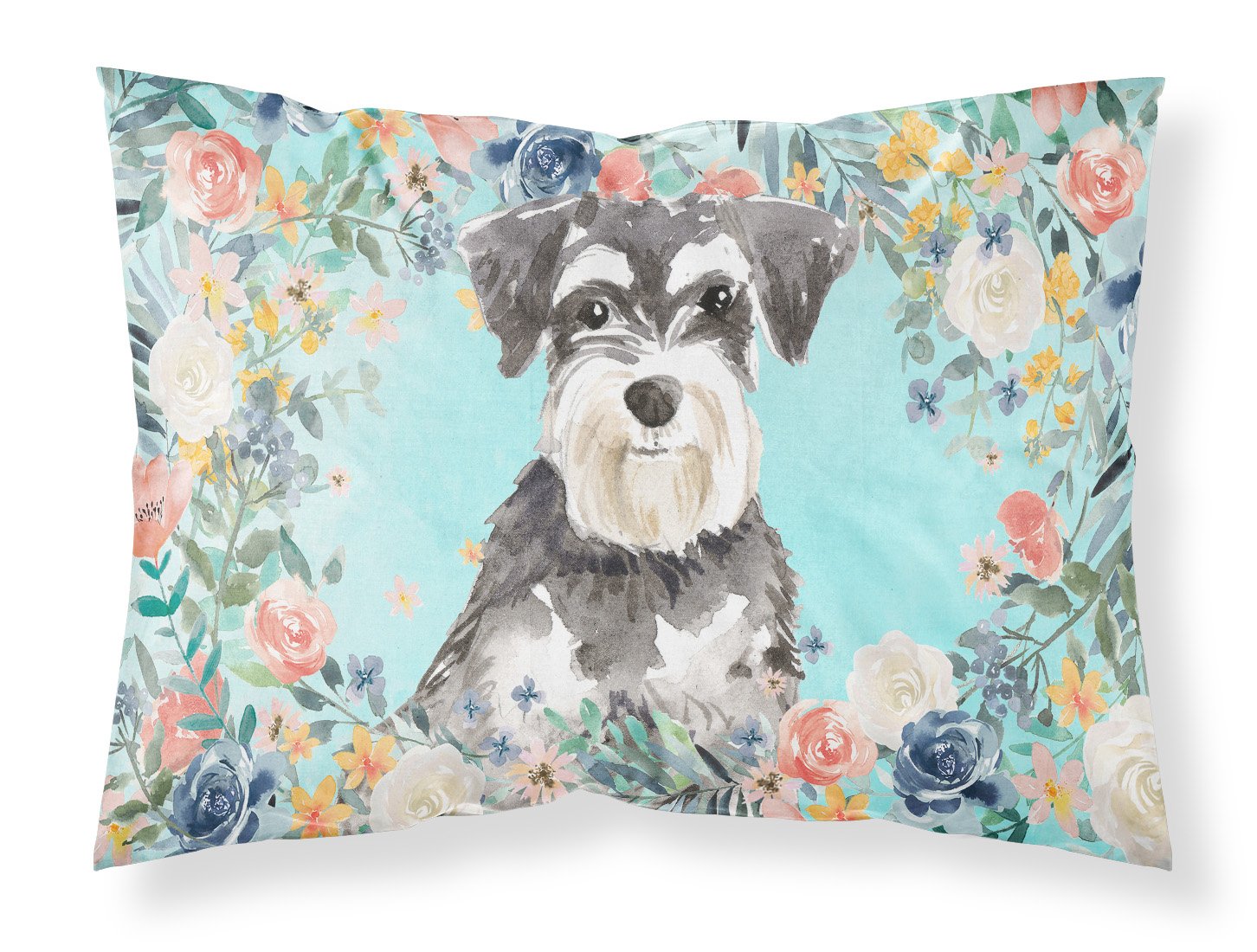 Schnauzer #2 Fabric Standard Pillowcase CK3417PILLOWCASE by Caroline's Treasures