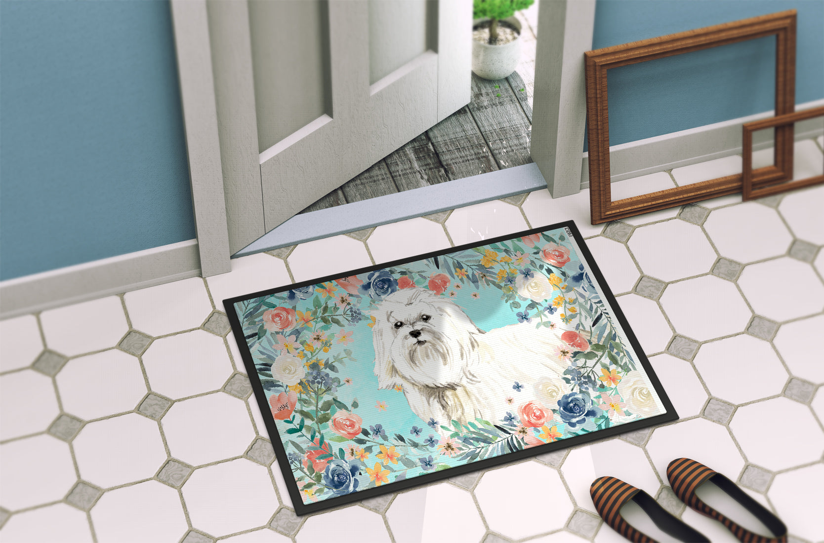 Maltese Indoor or Outdoor Mat 18x27 CK3418MAT - the-store.com