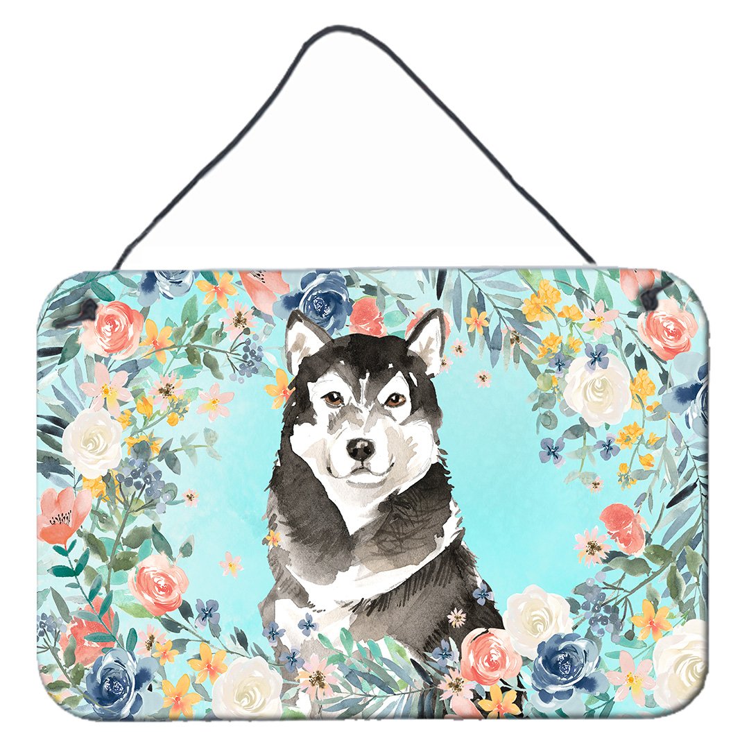 Alaskan Malamute Wall or Door Hanging Prints CK3419DS812 by Caroline's Treasures