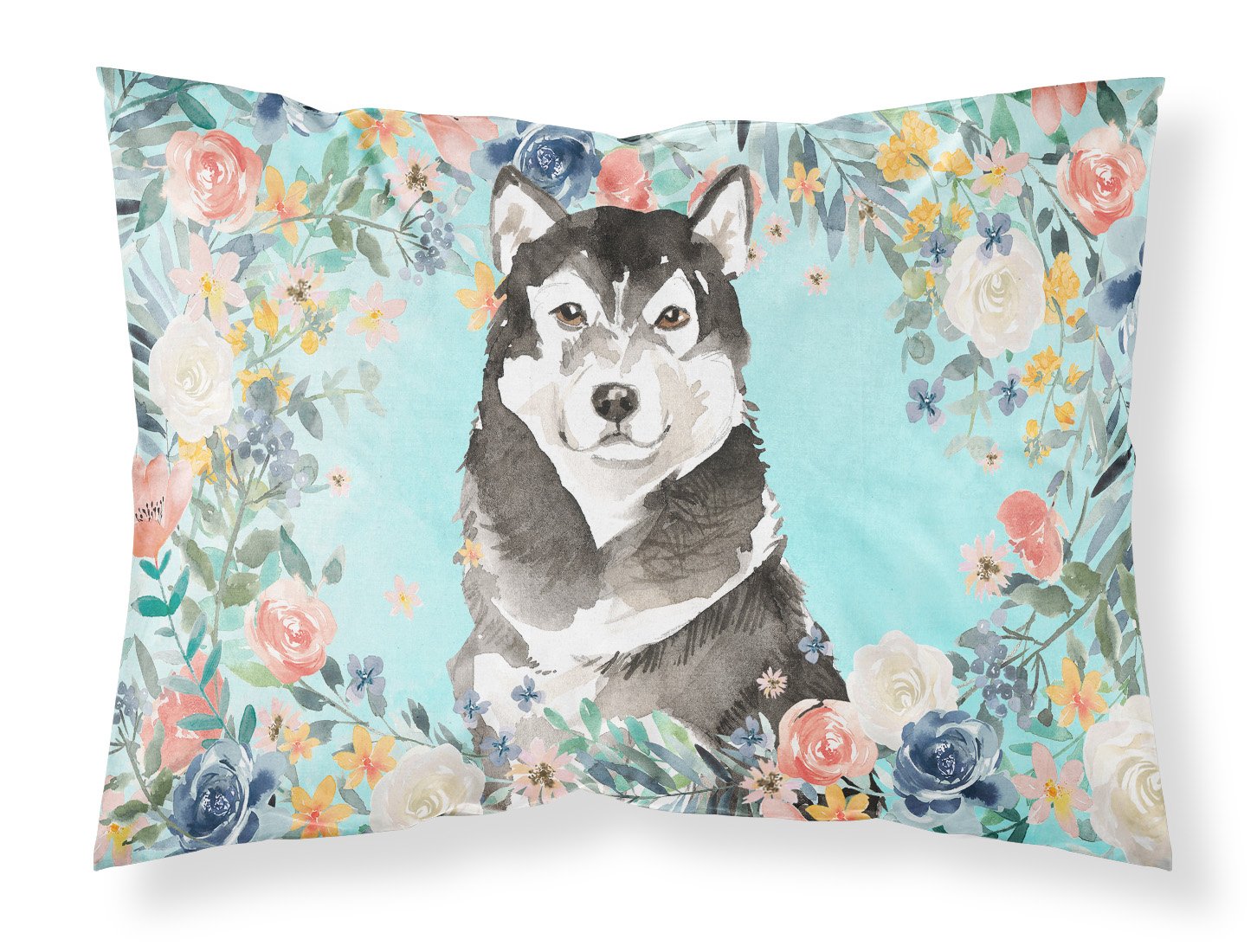 Alaskan Malamute Fabric Standard Pillowcase CK3419PILLOWCASE by Caroline's Treasures