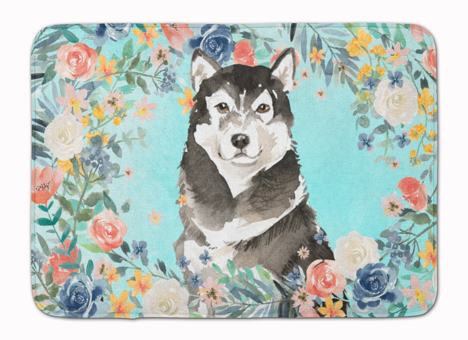 Alaskan Malamute Machine Washable Memory Foam Mat CK3419RUG - the-store.com