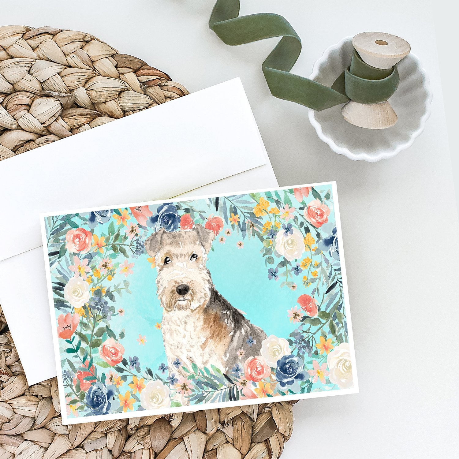 Buy this Lakeland Terrier Greeting Cards and Envelopes Pack of 8