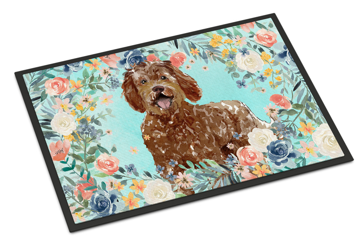 Labradoodle Indoor or Outdoor Mat 18x27 CK3421MAT - the-store.com