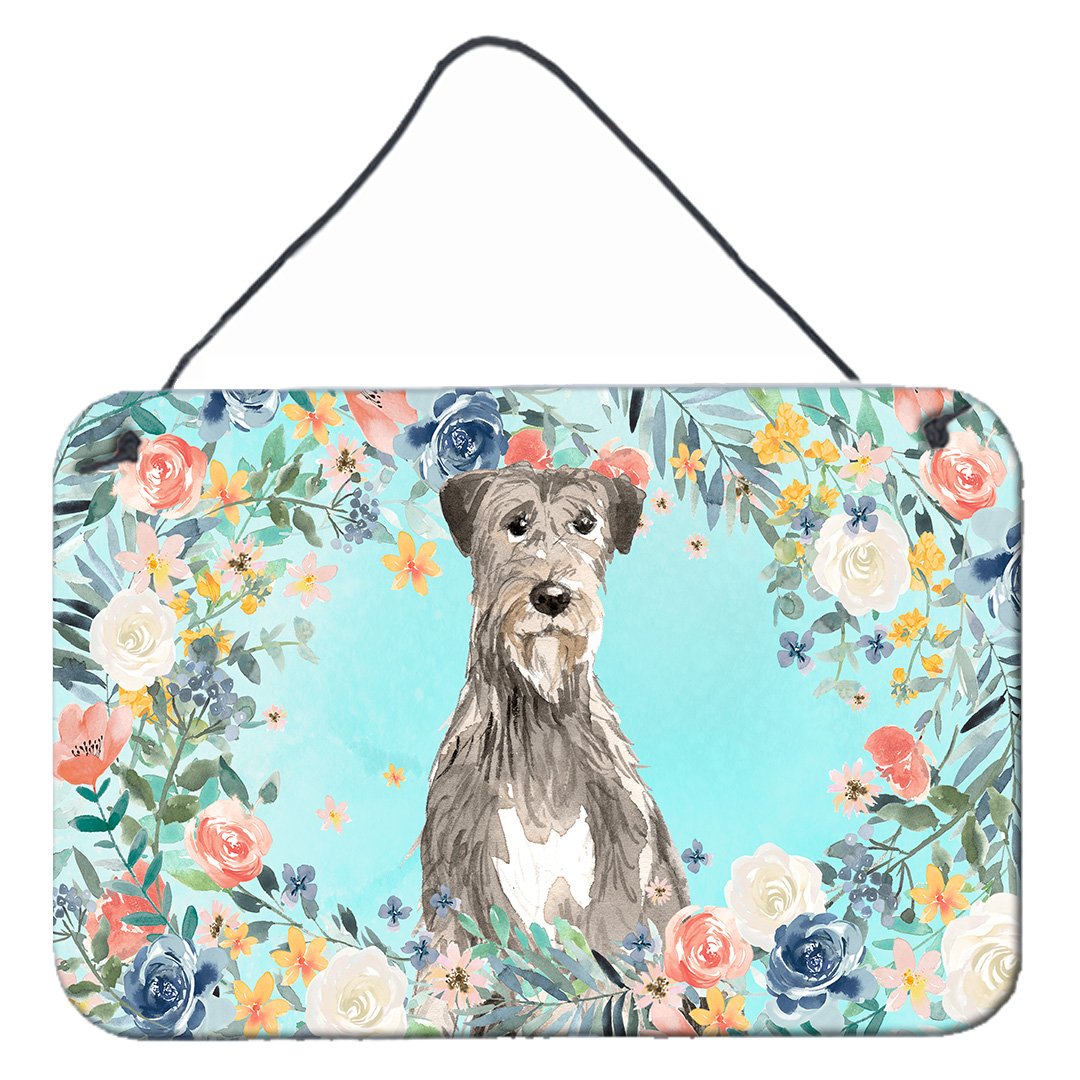 Irish Wolfhound Wall or Door Hanging Prints CK3423DS812 by Caroline's Treasures