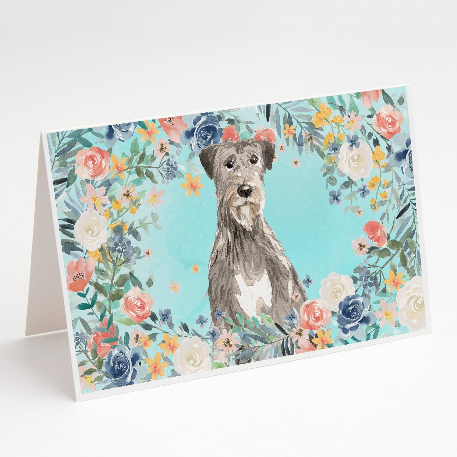 Buy this Irish Wolfhound Greeting Cards and Envelopes Pack of 8