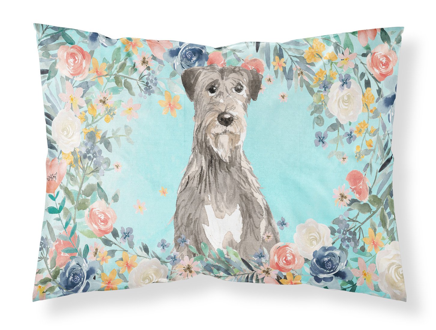 Irish Wolfhound Fabric Standard Pillowcase CK3423PILLOWCASE by Caroline's Treasures