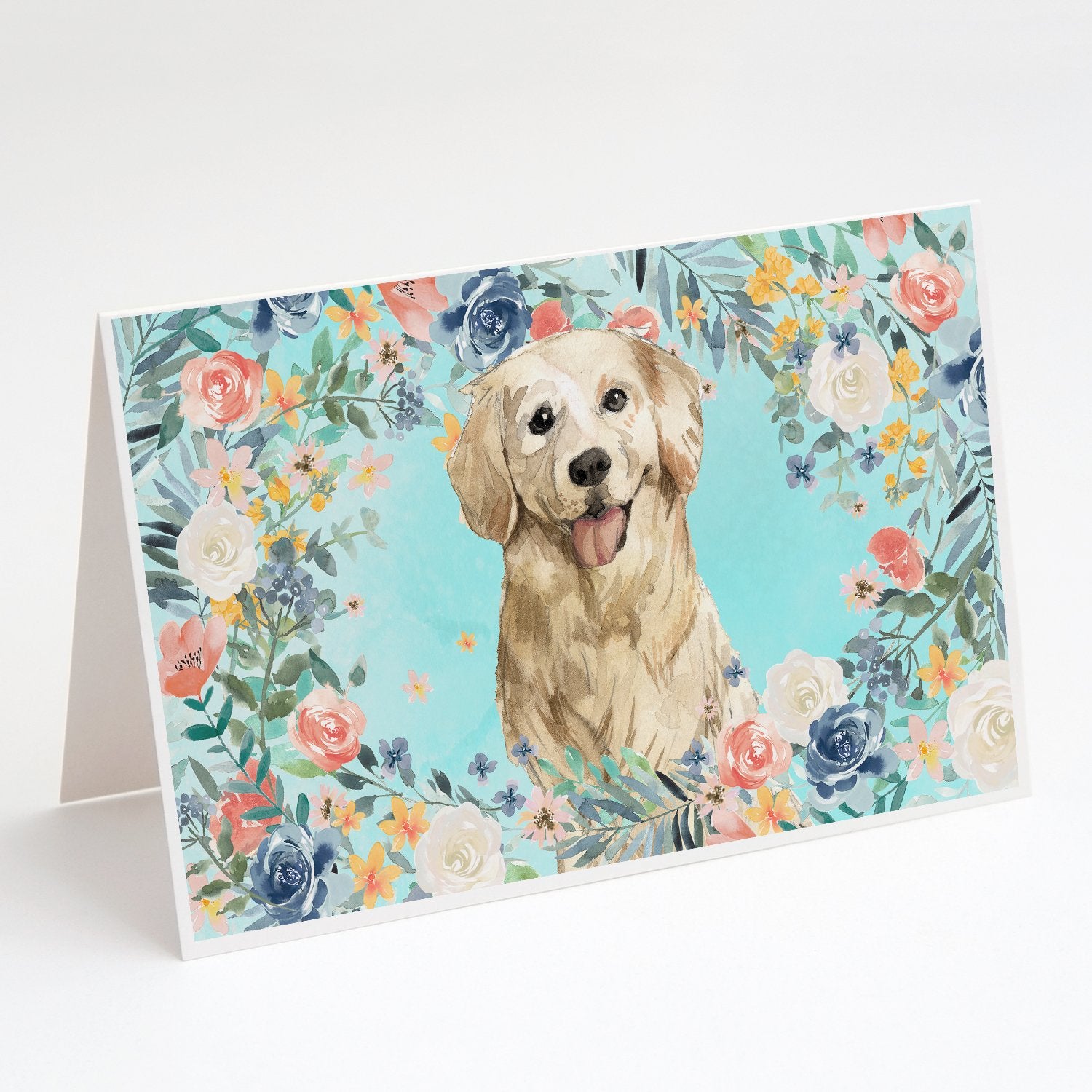 Buy this Golden Retriever Greeting Cards and Envelopes Pack of 8