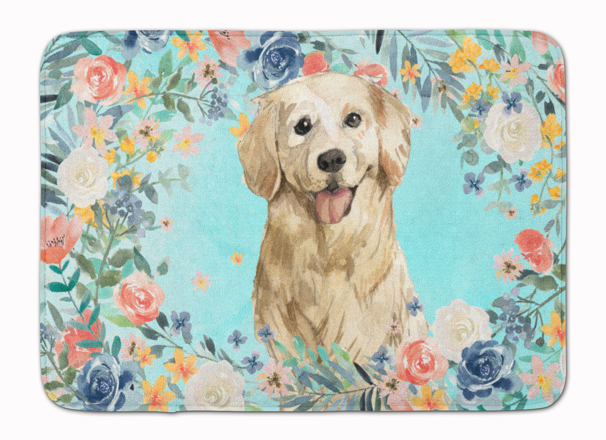 Golden Retriever Machine Washable Memory Foam Mat CK3425RUG - the-store.com