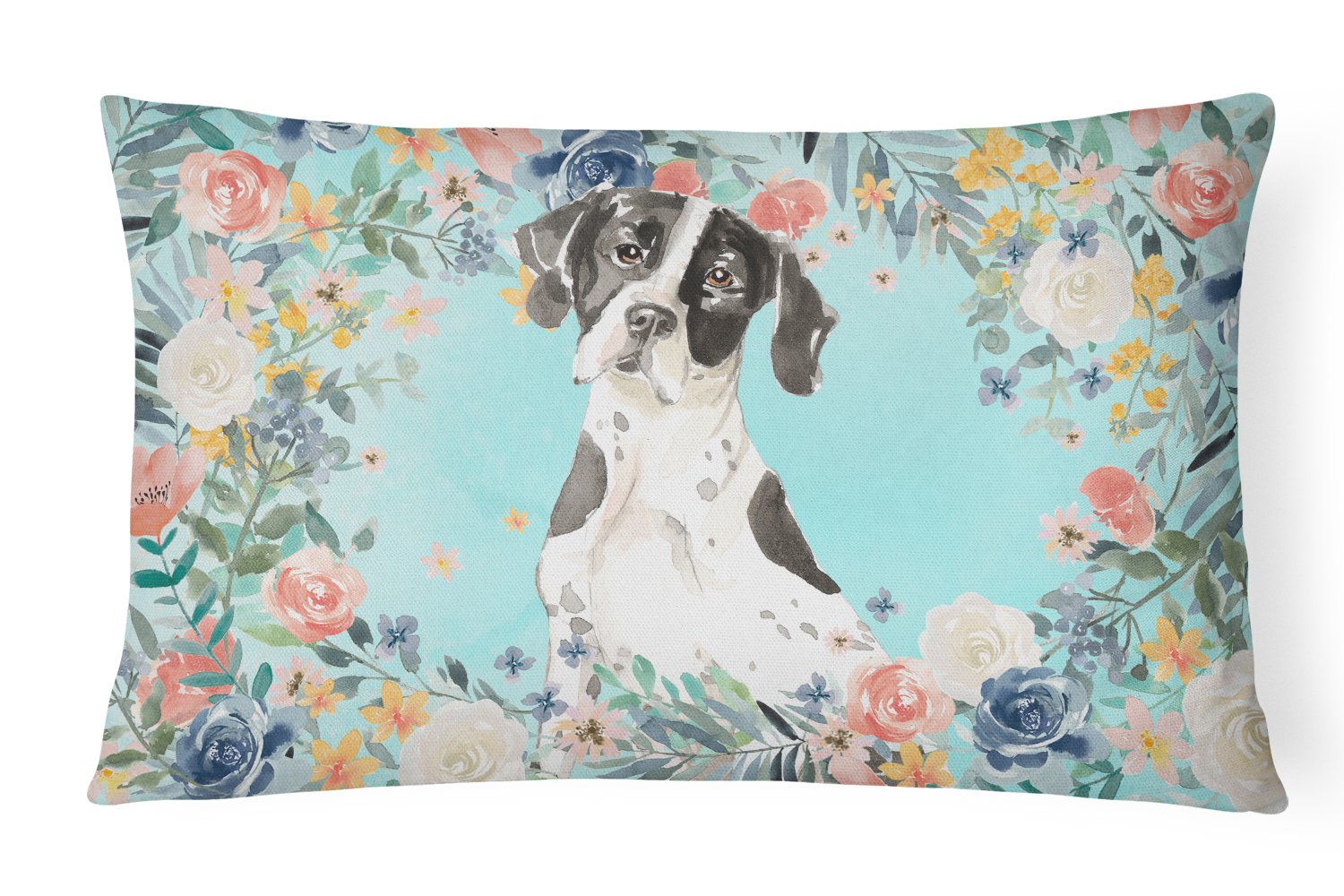 English Pointer Canvas Fabric Decorative Pillow CK3427PW1216 by Caroline's Treasures