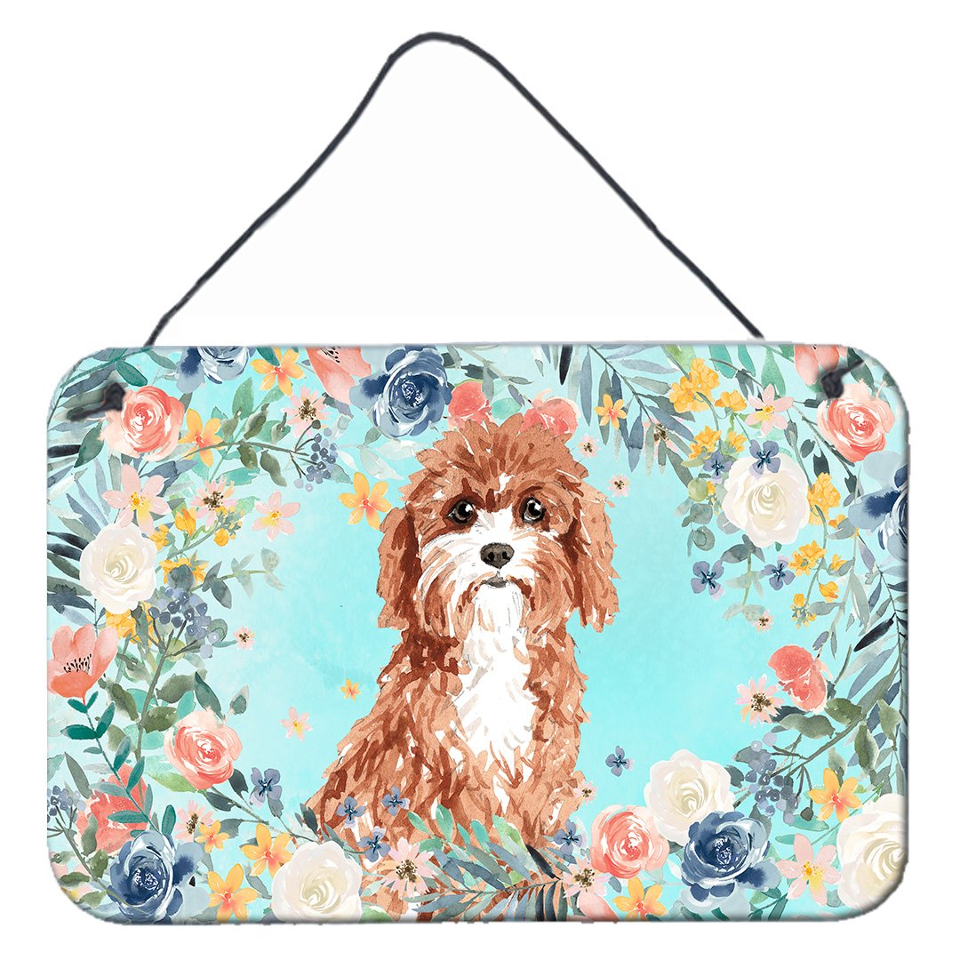 Cavapoo Wall or Door Hanging Prints CK3428DS812 by Caroline&#39;s Treasures