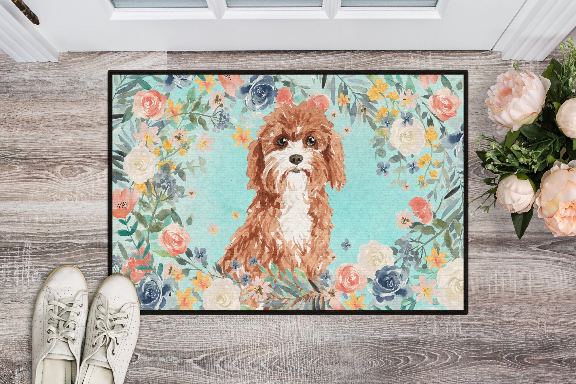 Cavapoo Indoor or Outdoor Mat 24x36 CK3428JMAT by Caroline's Treasures