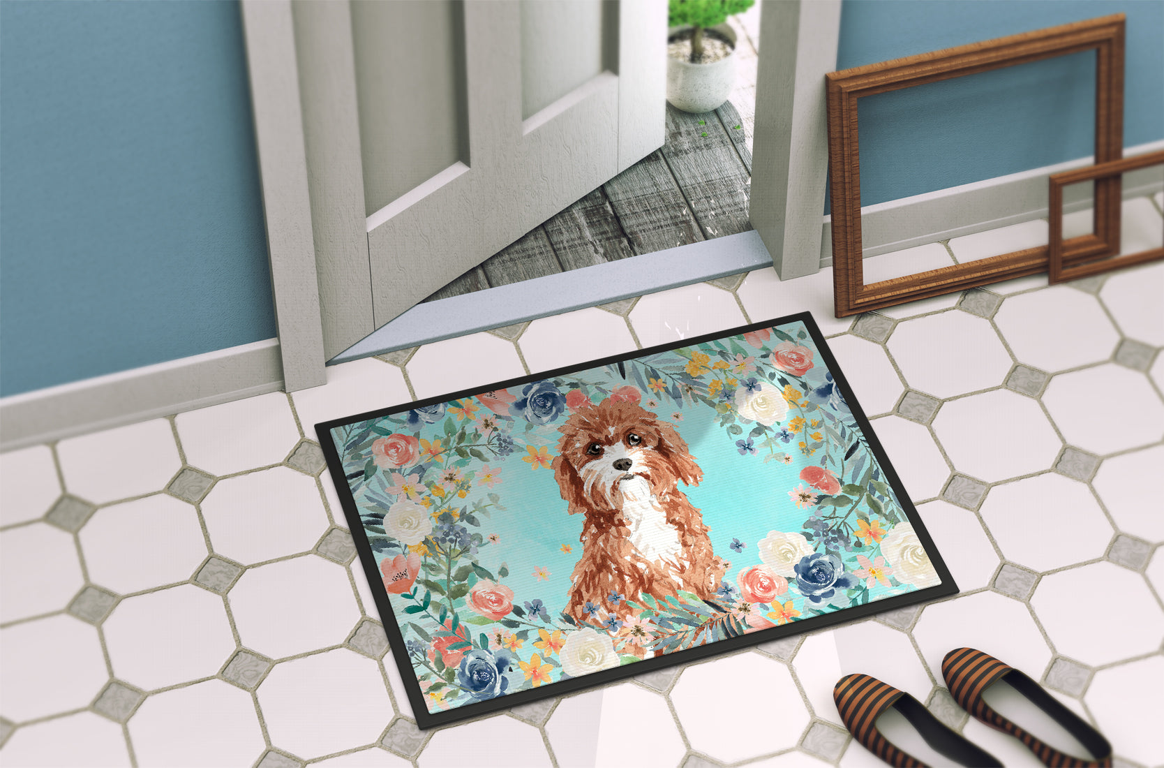 Cavapoo Indoor or Outdoor Mat 18x27 CK3428MAT - the-store.com