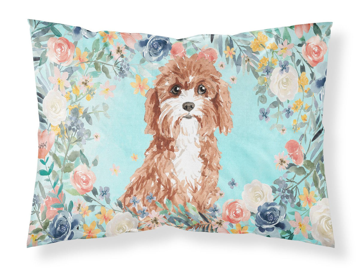 Cavapoo Fabric Standard Pillowcase CK3428PILLOWCASE by Caroline&#39;s Treasures